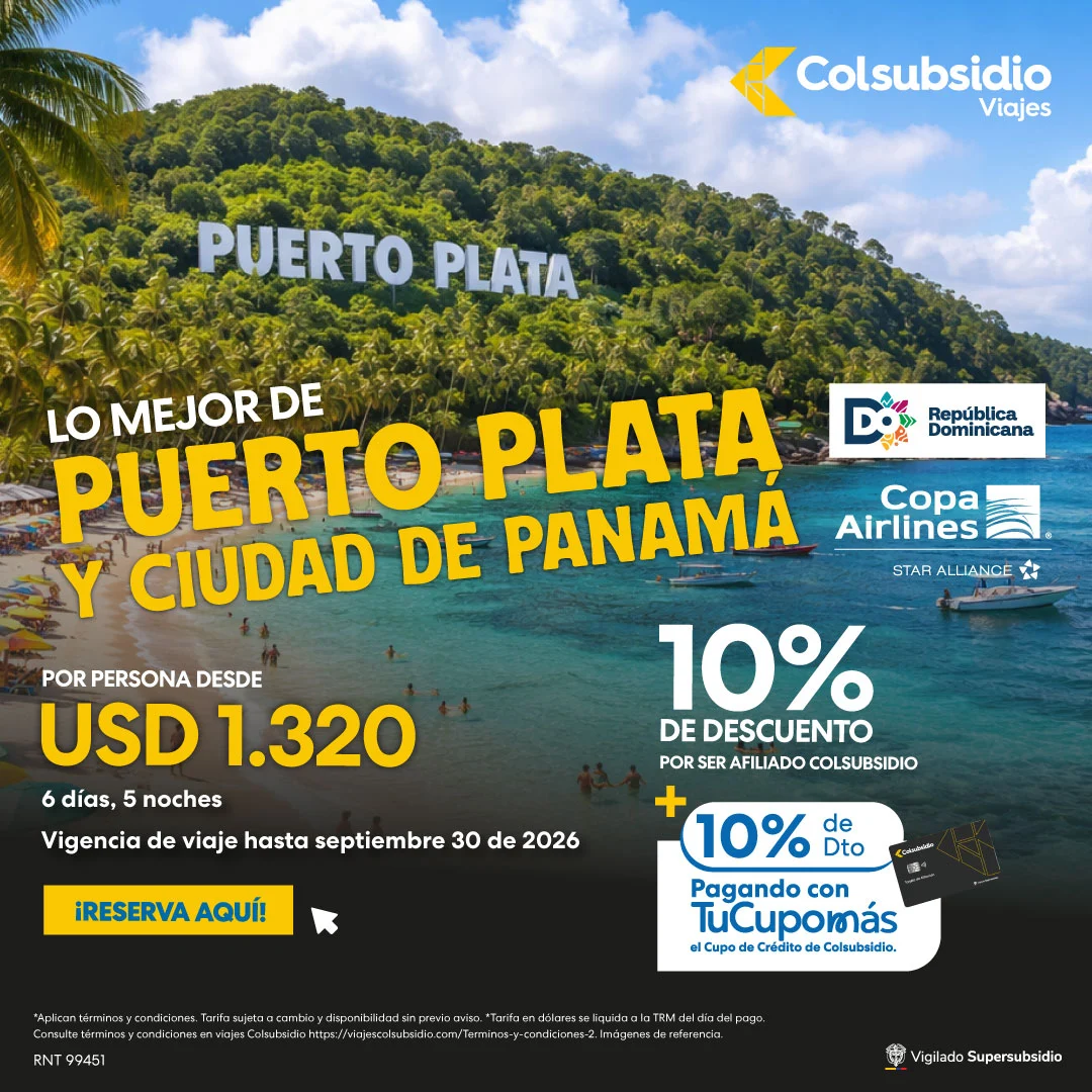 PUERTO PLATA Y CIUDAD DE PANAMA